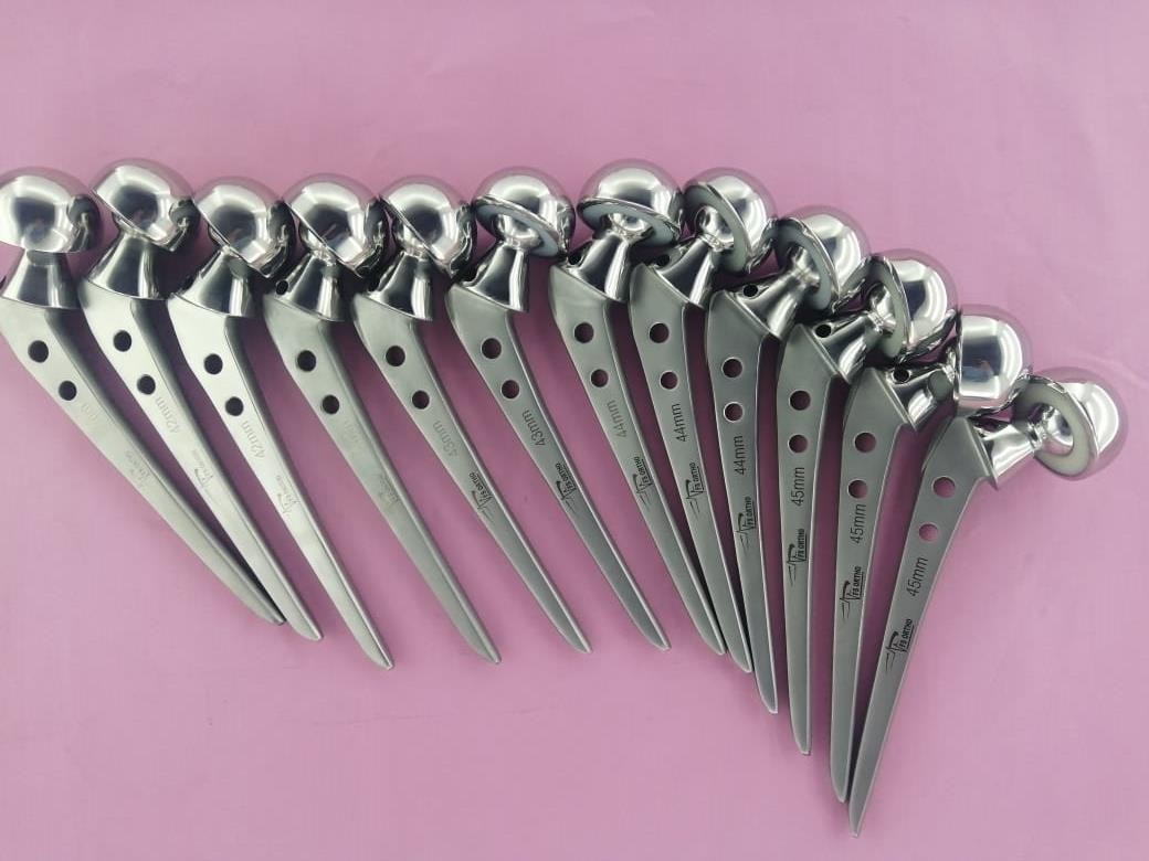 Hip Prosthesis Bipolar Orthopedic instruments (38mm to 40mm) det 3 pcs
