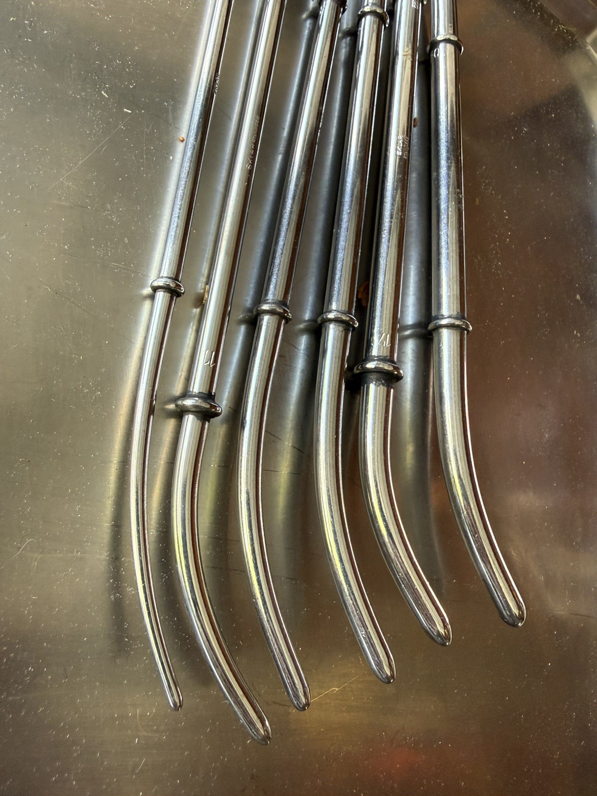Vintage Sklar Uterine Dilator Set 9-20 for Collectible or Movie prop