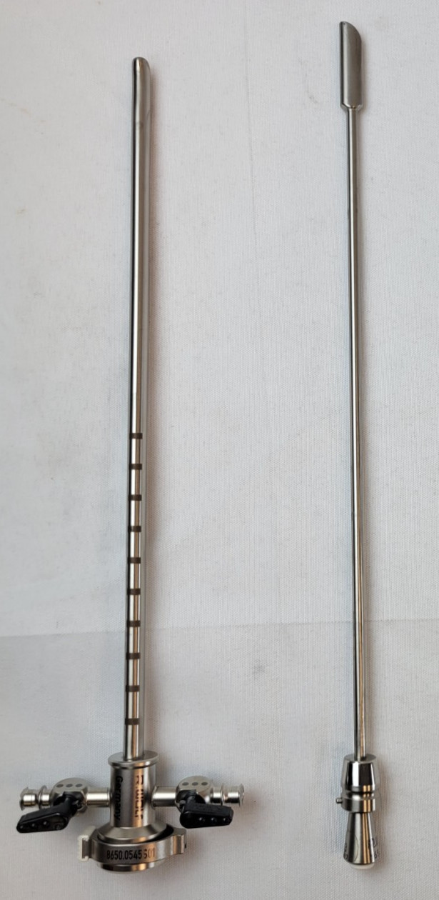 R. Wolf 8650.0545S01 23 Fr Cystoscope Sheath w/ 8650.0547 Obturator