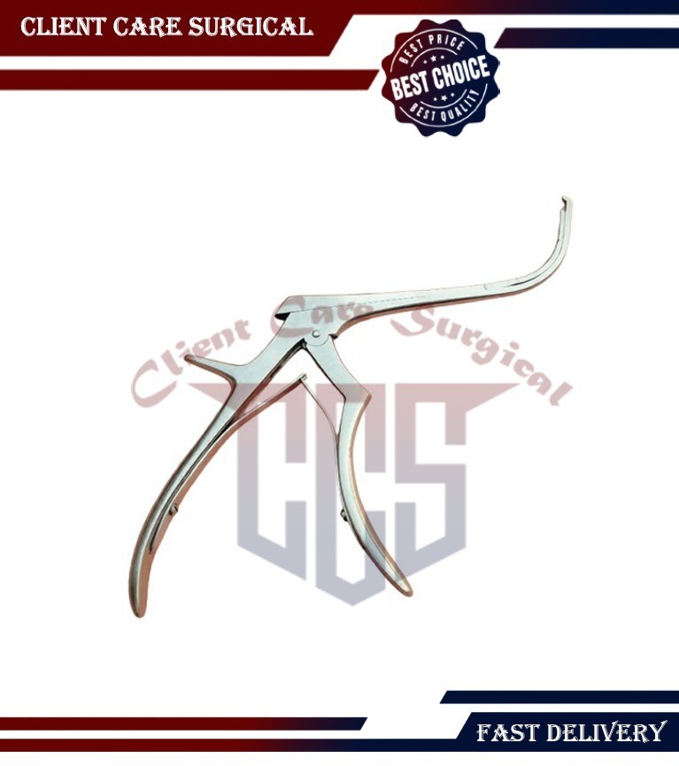Frontal Sinus Punch With Link Chain Sheath Backward Cutting Endoscopic Nasal