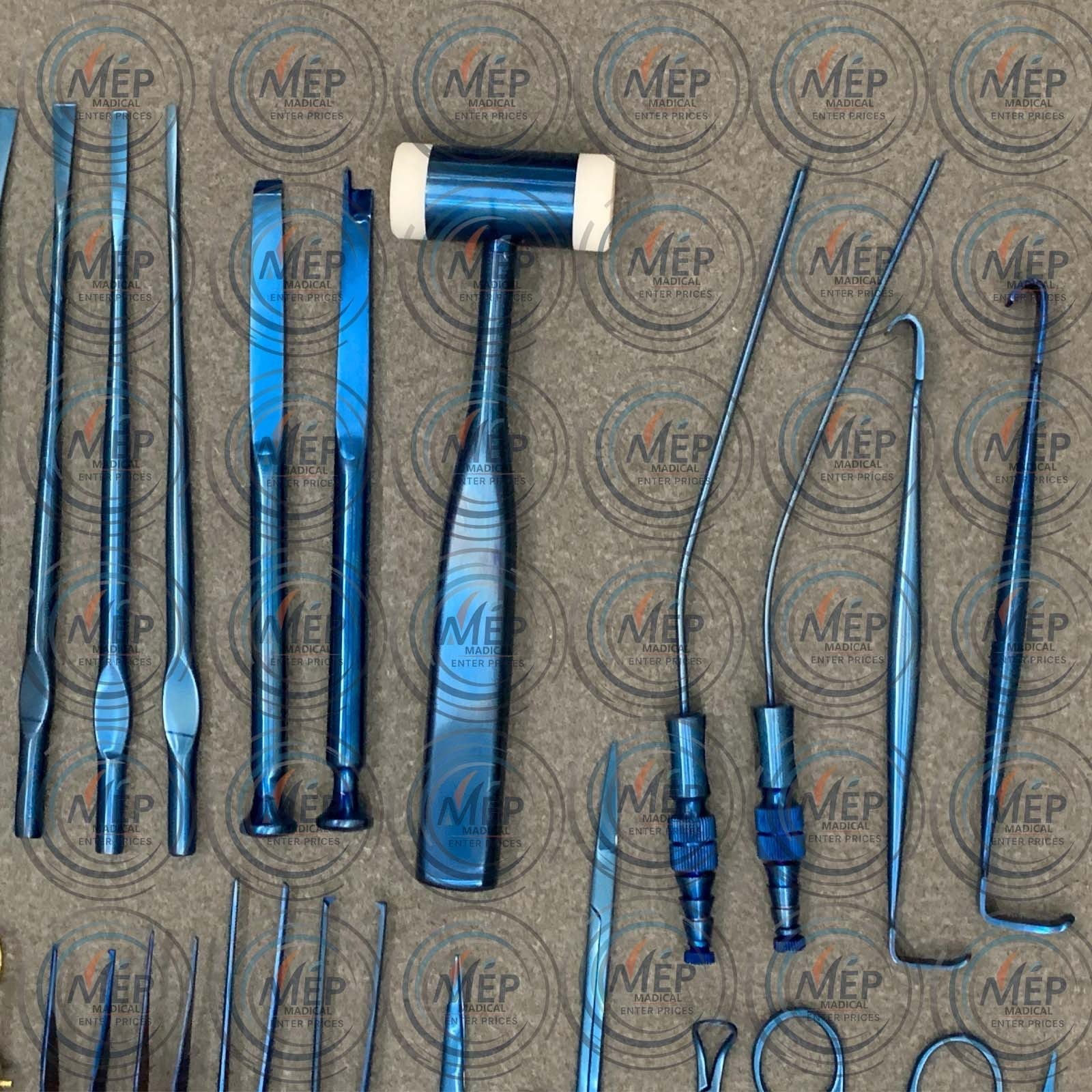 Rhinoplasty Surgical Instrument Set 50pcs Nose Surgery German Stainless Steel