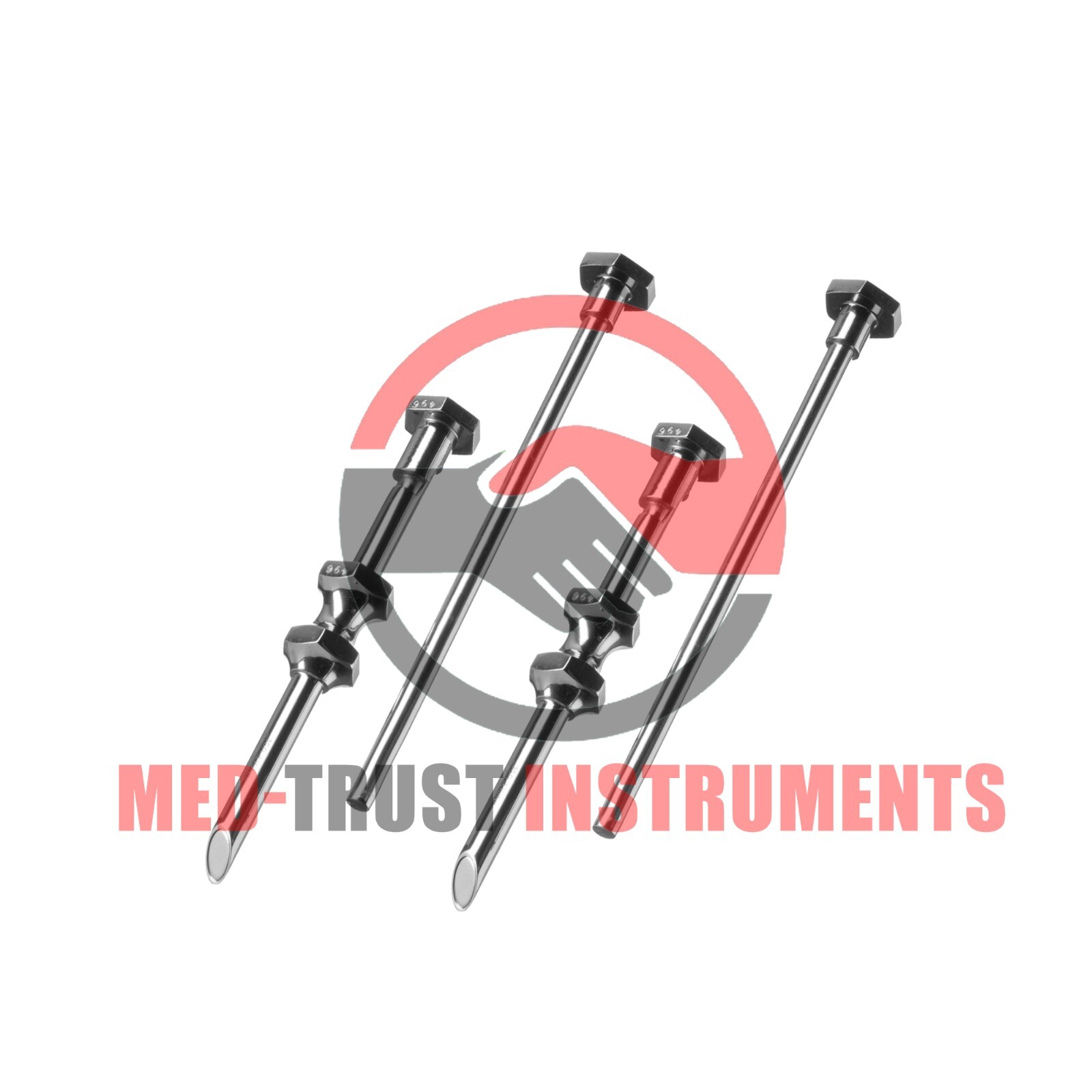 HRT Trocar kits Hormone Replacement Pellet Insertion Trocars 2 Sets with Bowl