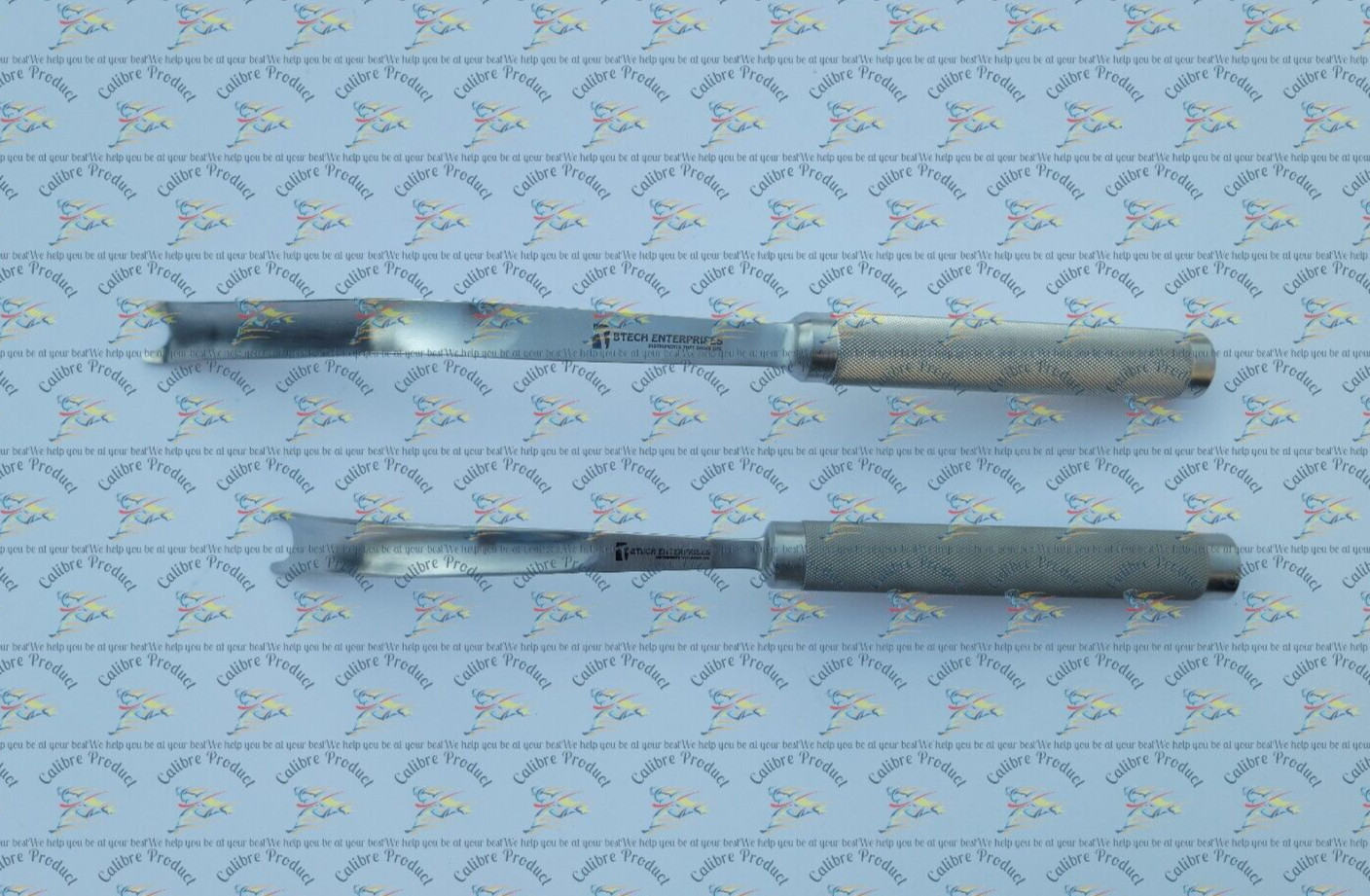 Set of 2 Femoral Mueller Type Elevator 25mm Orthopedic Dislocation Lever Hip