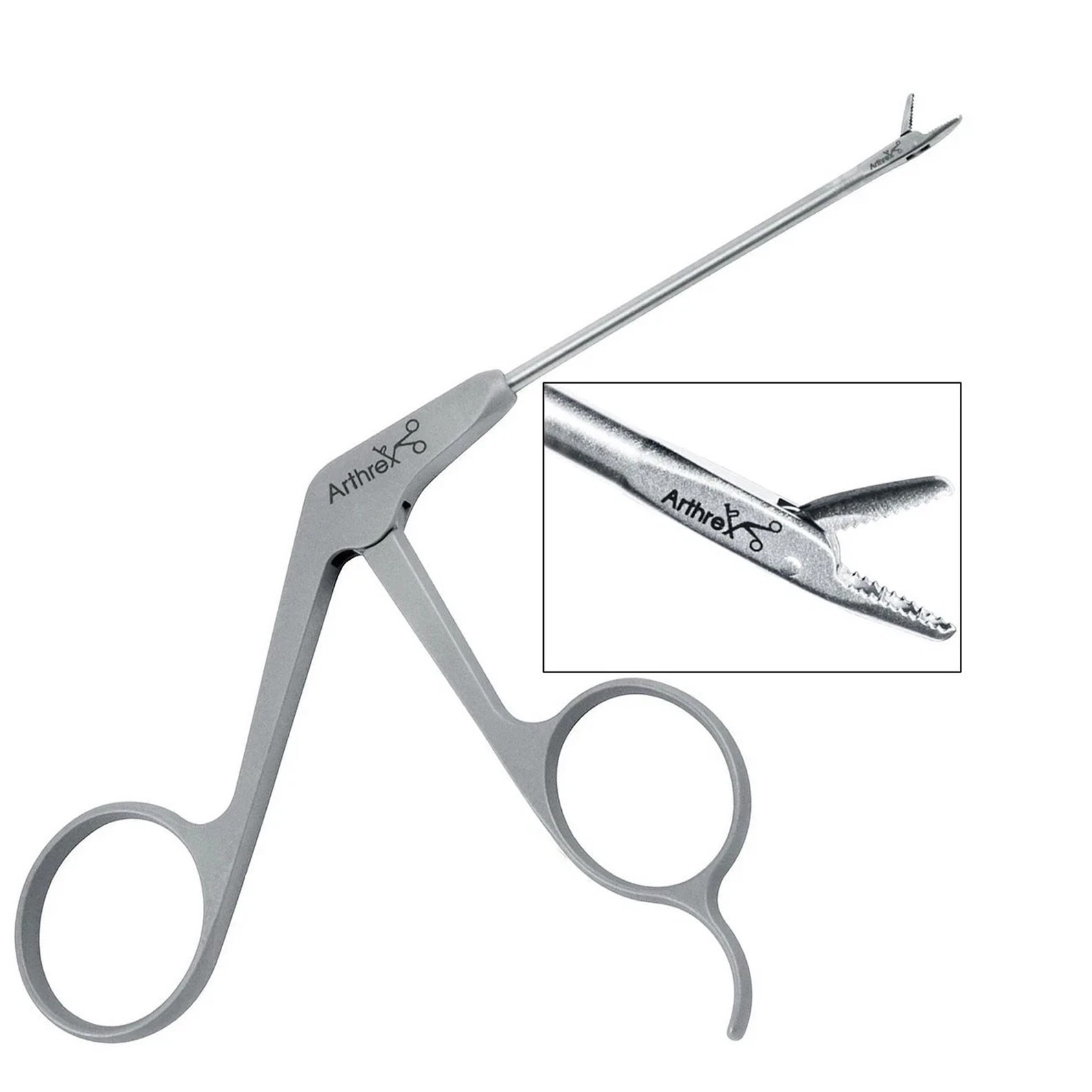 Arthrex arthroscopy Grasper Small Joint Pointed Straight Tip 2.75mm NR Handle 4″