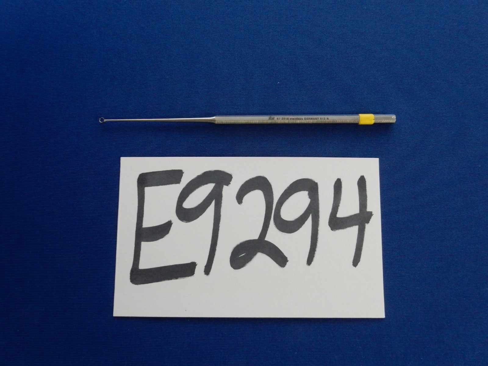 Sklar 67-2516 Buck Ear Curette Sharp Straight Tip Size 1