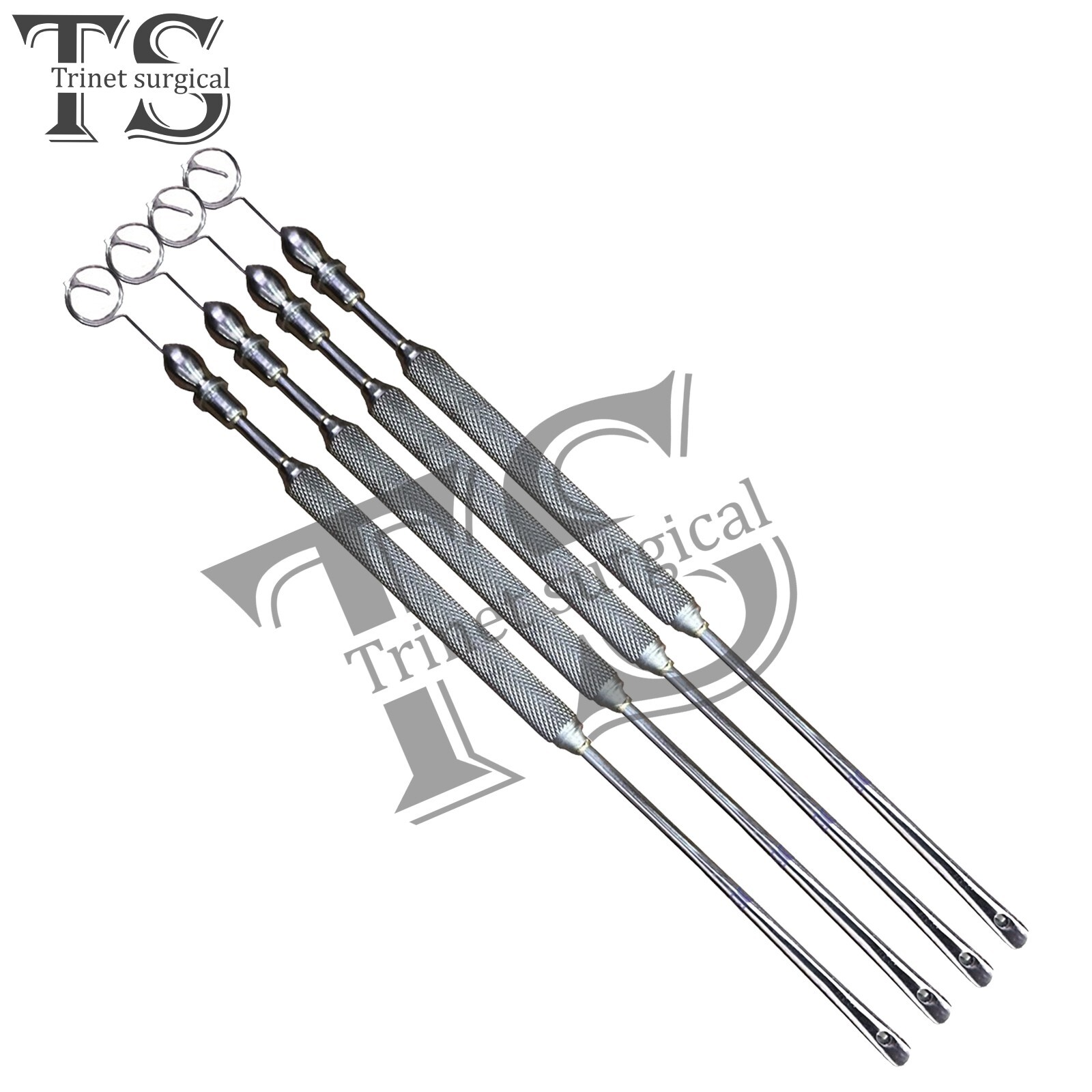 8pcs Freer Septum Periosteal Elevator with Suction 19cm (7½”) surgical