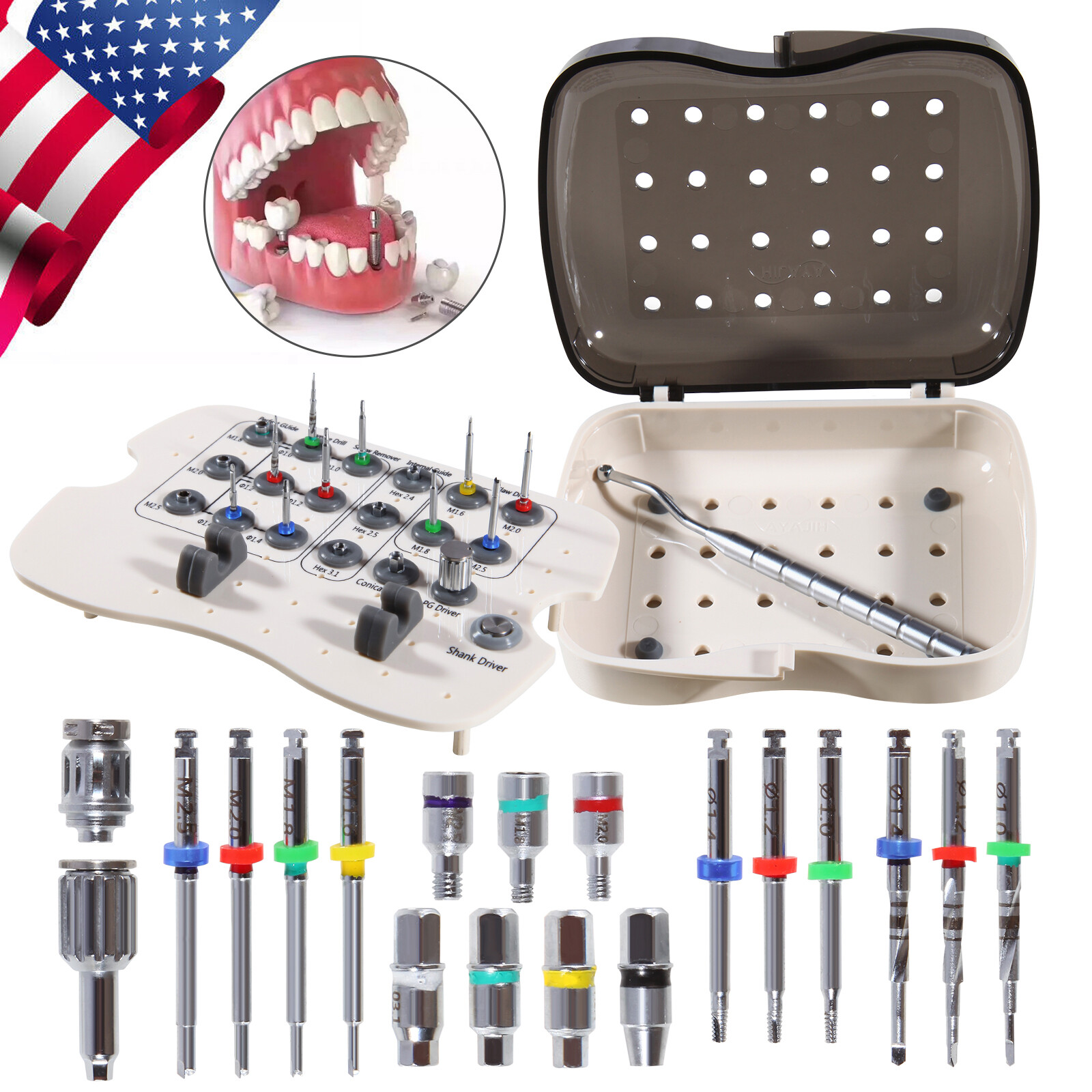 Implant Broken Screw Removal Screw Remover Rescue Tool Universal NeoBiotech Kit