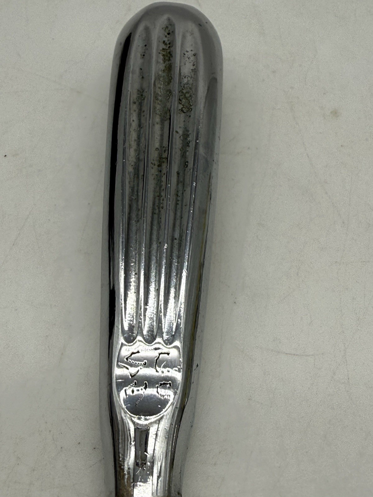 Vintage Stainless Steel Surgical Bone Curette 6.5” Long USA See