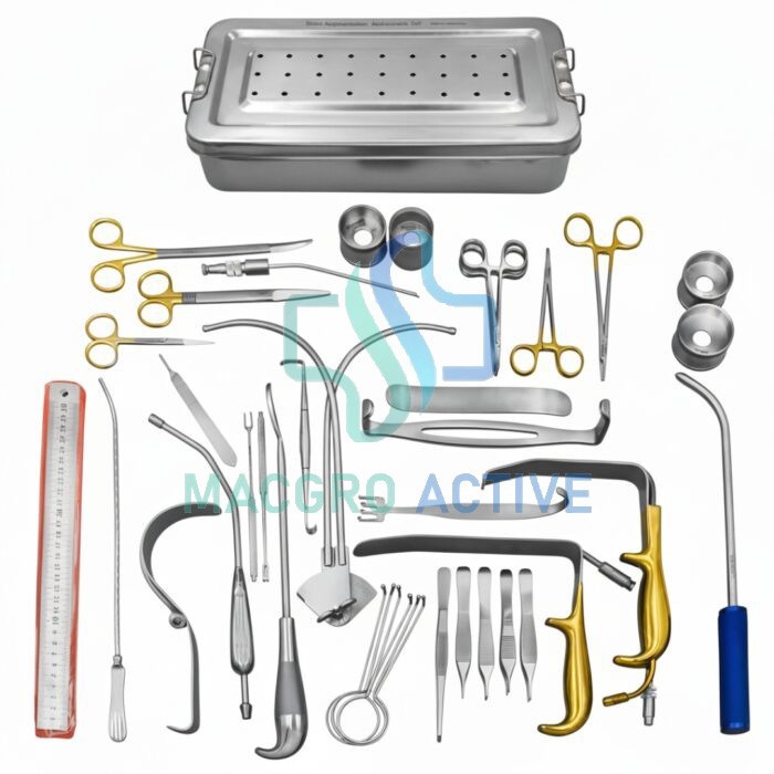 High-Quality 40-Piece Breast Augmentation Surgical Instrument Kit For Surgery