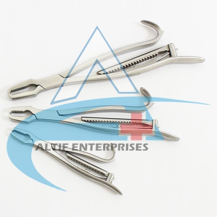 Kern Bone Holding 17-20-25CM With Ratchet Lock 3 Pieces SS High Quality