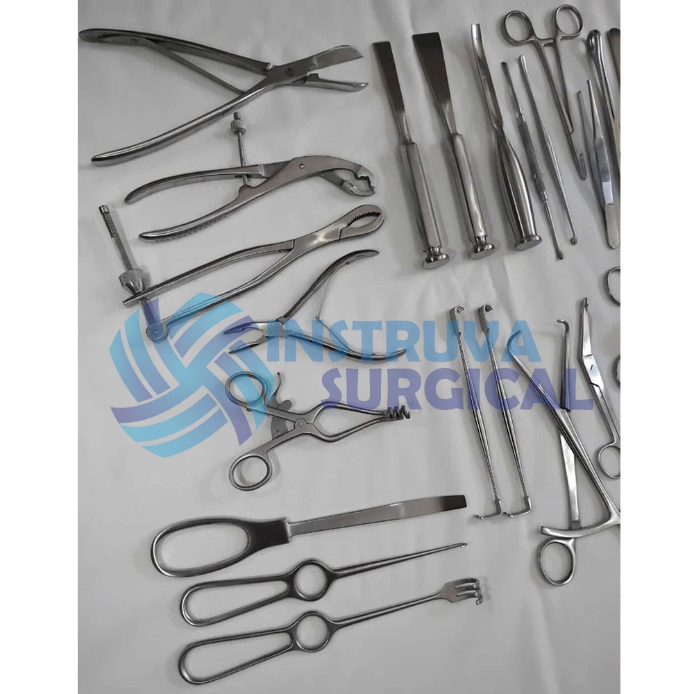 Orthopedic Surgery Instruments Set 25 Pcs A+ German Stainless Steel Surgical Kit