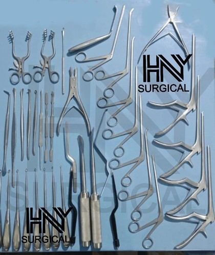 Orthopedic Cervical Spinal Surgery Instruments Set Of 40Pcs