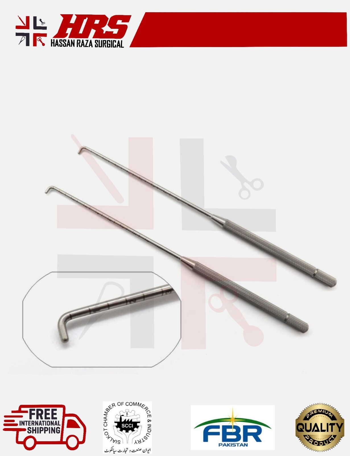 Arthroscopy Probe Knife Arthroscopic surgical instruments New 2 PCS 3mm & 5mm