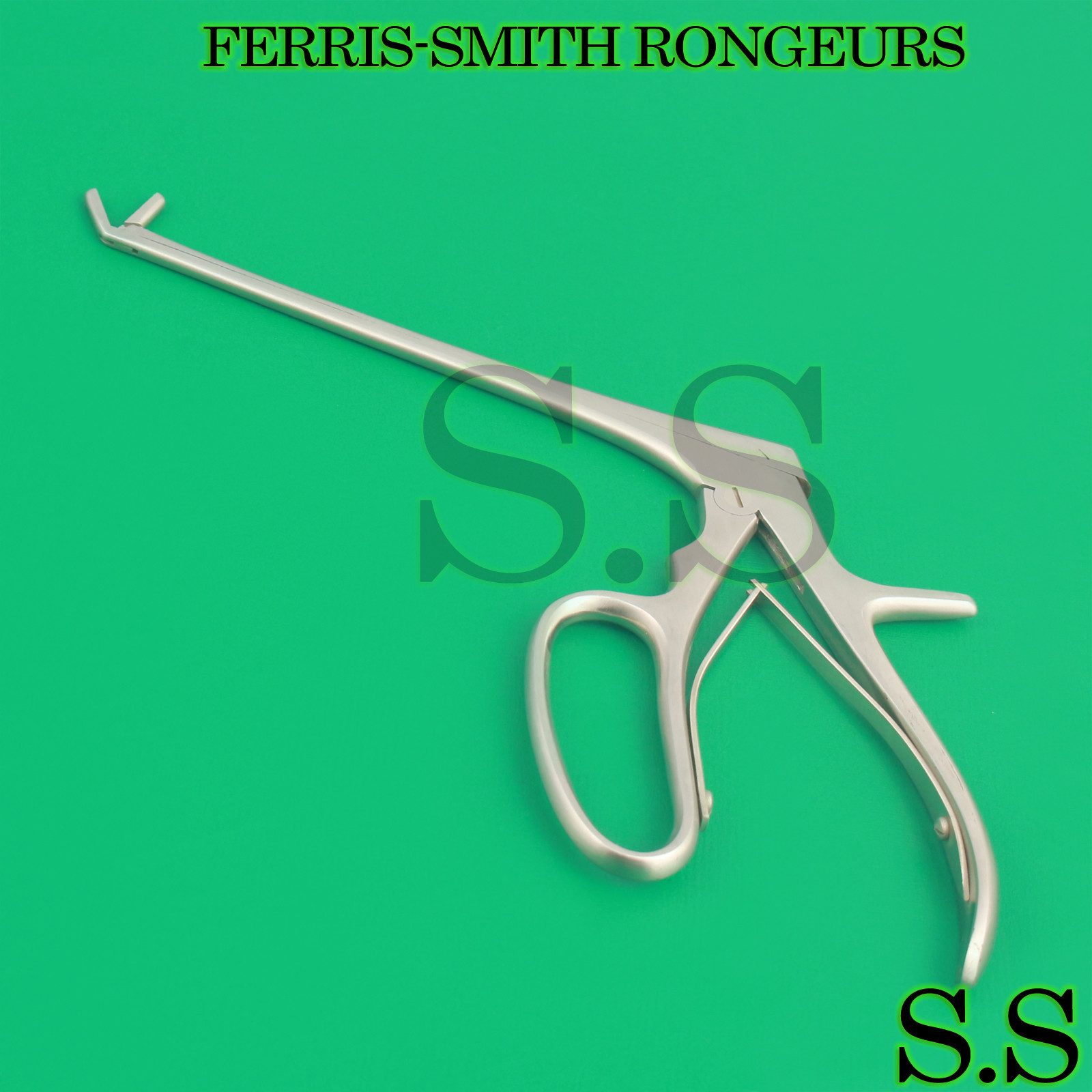 FERRIS-SMITH CUP RONGEURS 7″ 3X10mm CURVED UP.