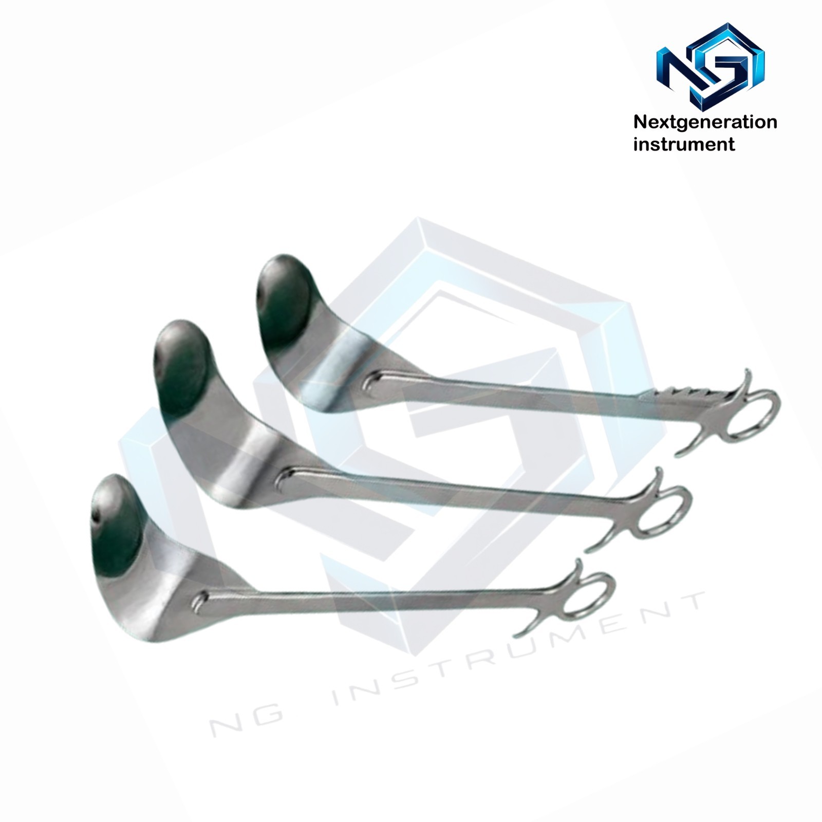 Browne Deltoid Retractor Set 45mm 55mm 3pc Orthopedic Surgical Instrument set