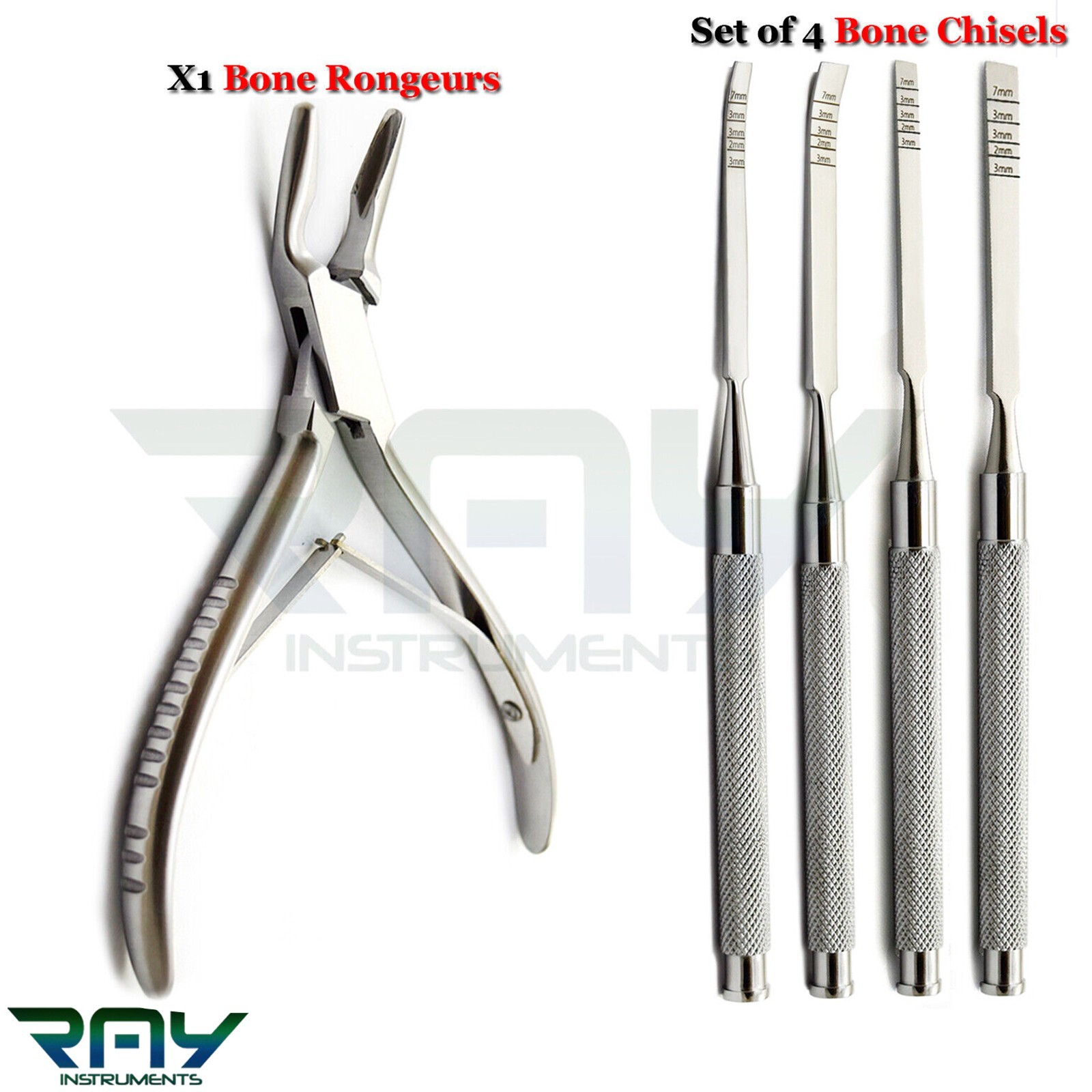 Dental Osteotome Chisels Splitting Bone Rongeur Friedman Pliers Orthodontic Tool