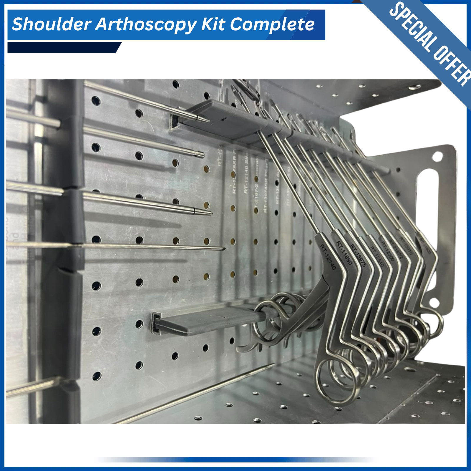 First Copy Arthrex Shoulder Arthroscopy Instrument Set 34pc Orthopedic Sports