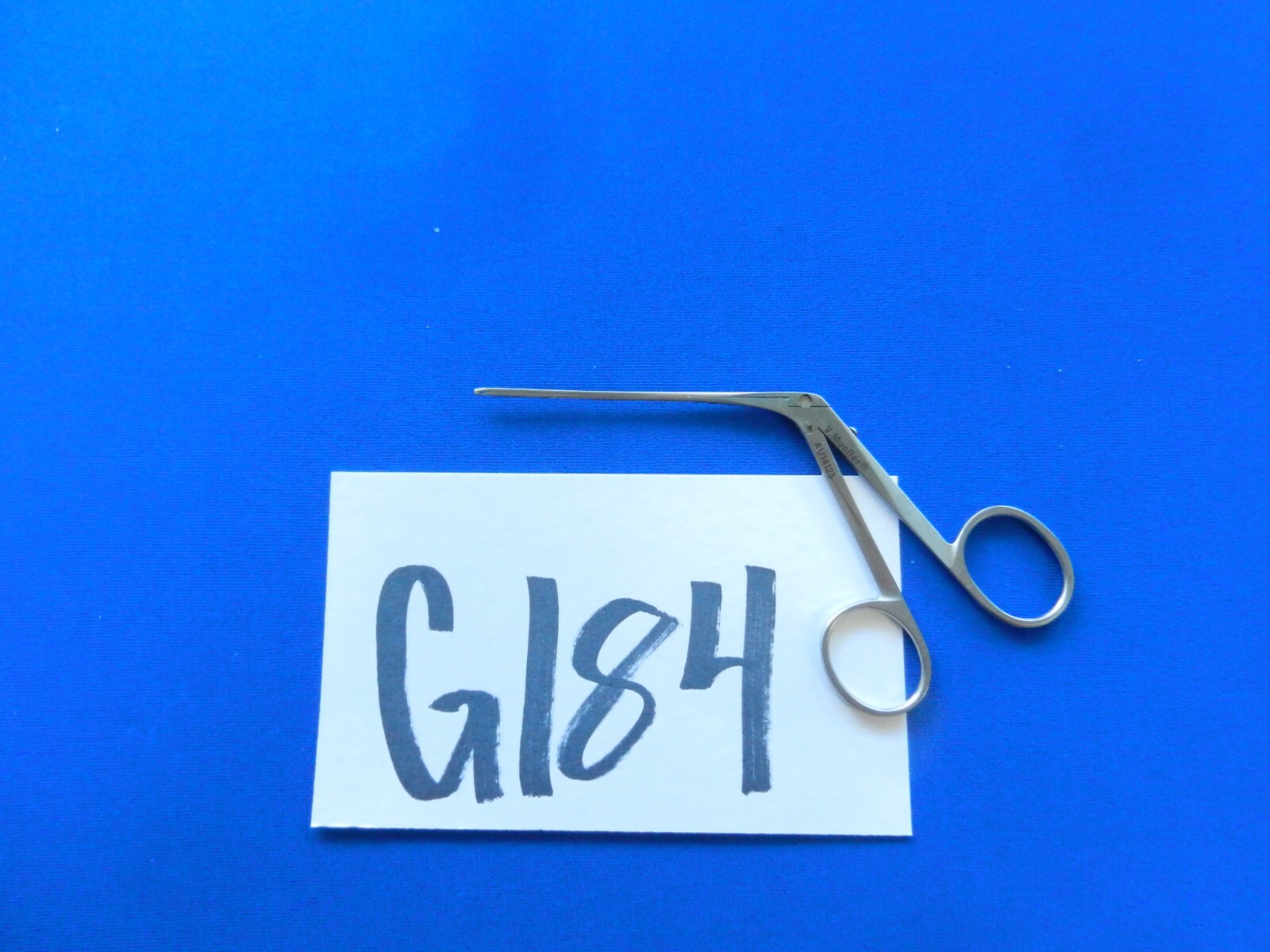 G184 V. Mueller AU14125 House Extra Delicate Straight ENT Forceps