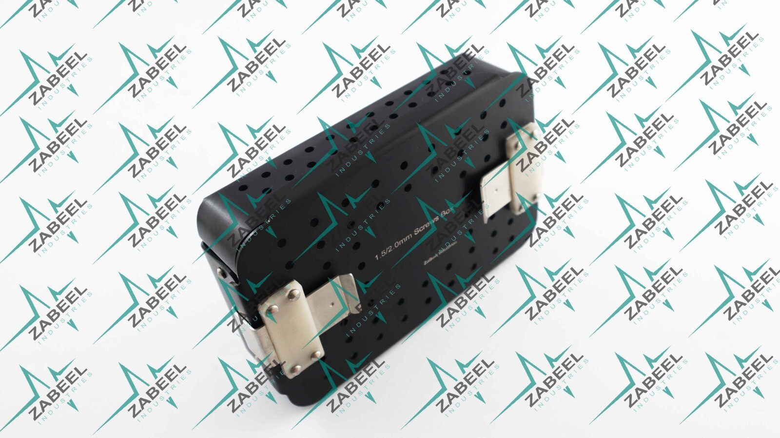 1.5mm, 2.0mm Cortical & Locking Screws Box, Rack, Sterilization Case Almunium ZI