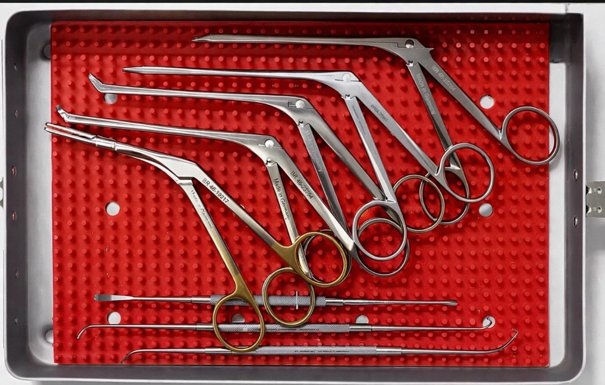 10 Pcs Minor Fess Instruments Set Endoscopic Sinus surgery ENT Surgical Kit