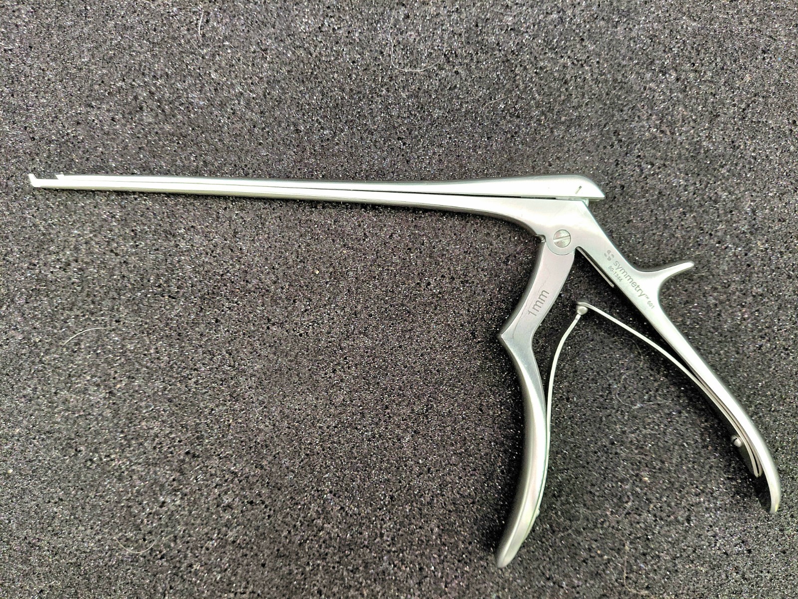 Codman Symmetry 80-1344 Hardy Sella Punch, 1mm 40° Up Kerrison Rongeur