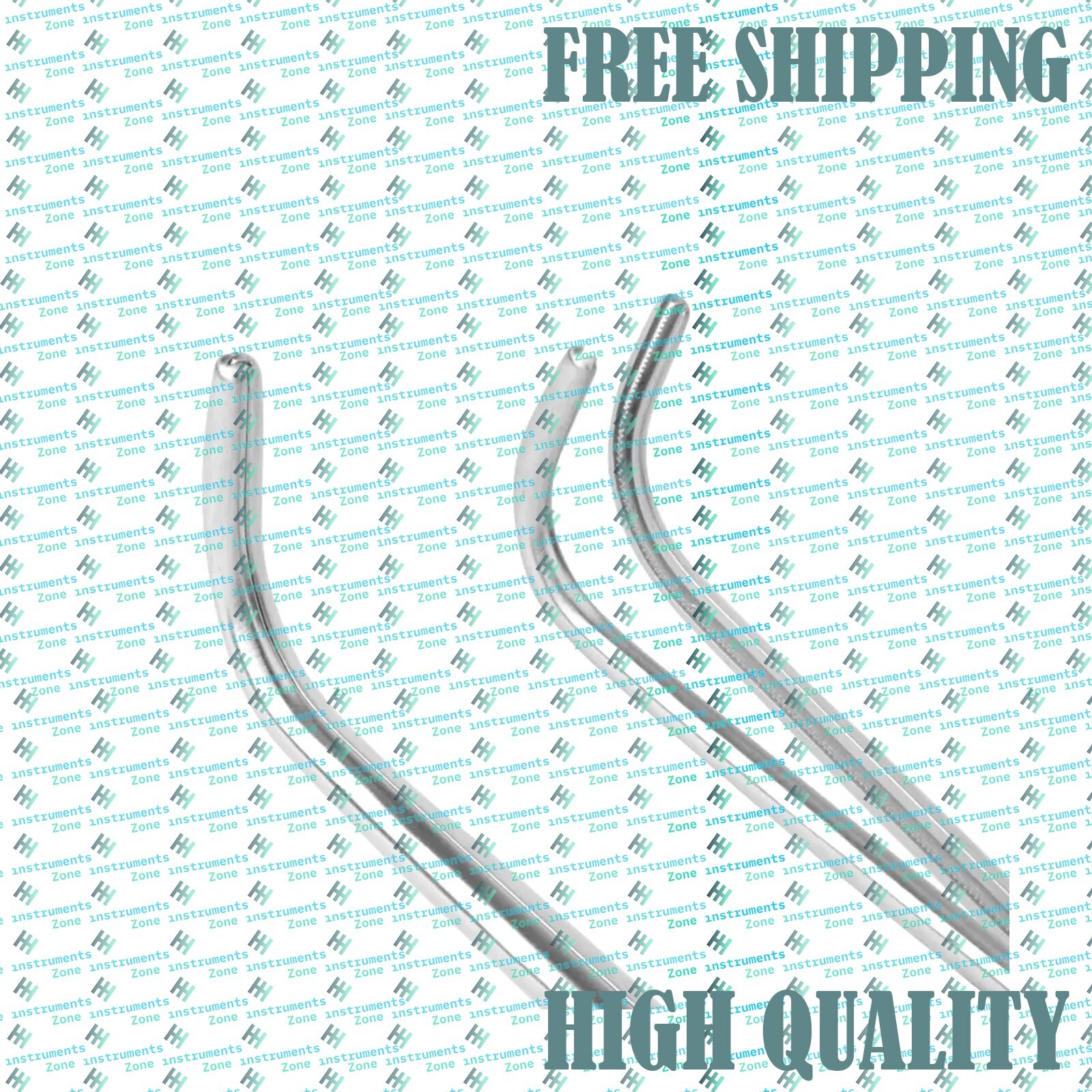 2pc Vascular Clamp Set | Thoracoscopic Cardiovascular VATS Surgical Instruments