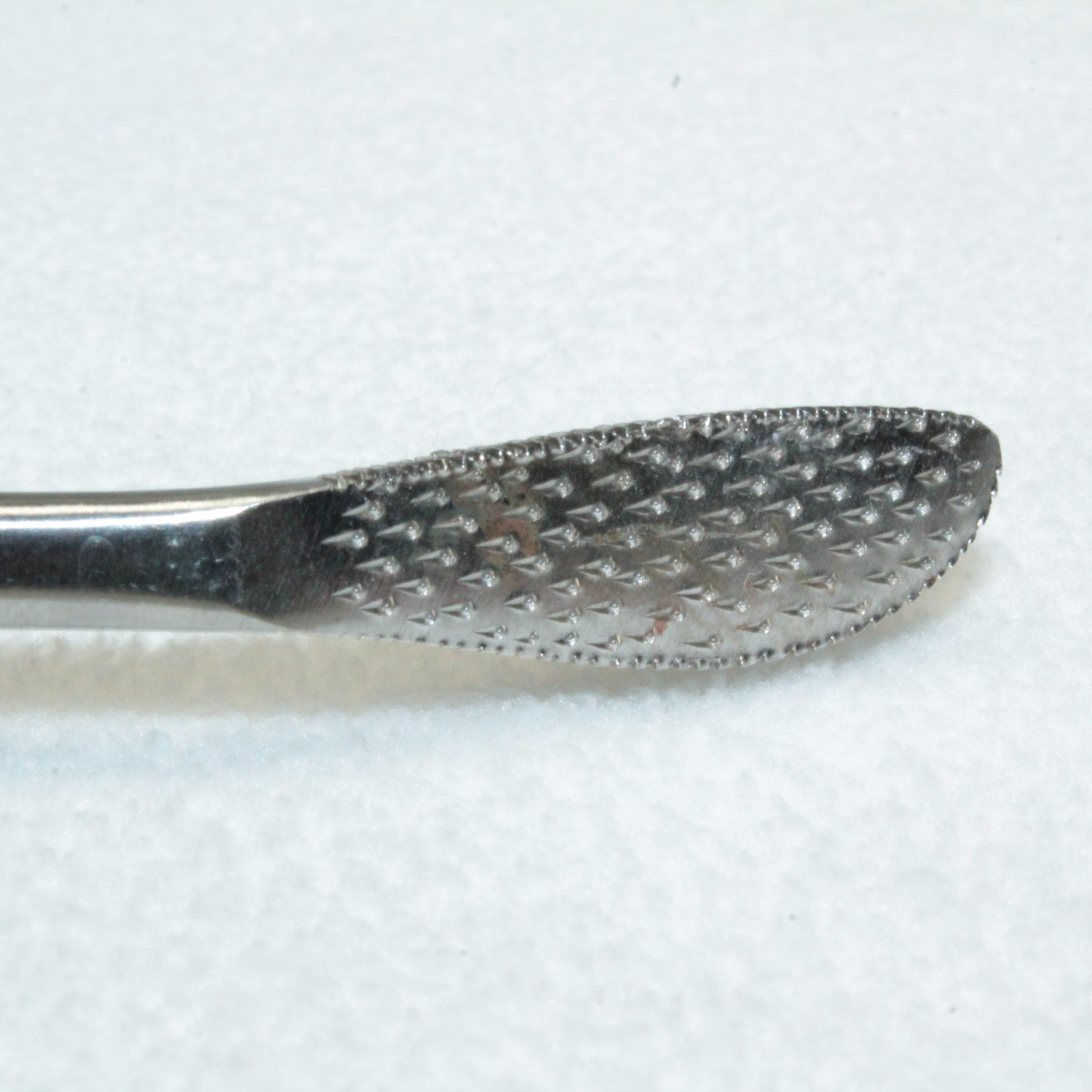 Zimmer 1875-01 Right Hand Orthopedic Facet Rasp w/ Angled Tip 11.75″ Germany