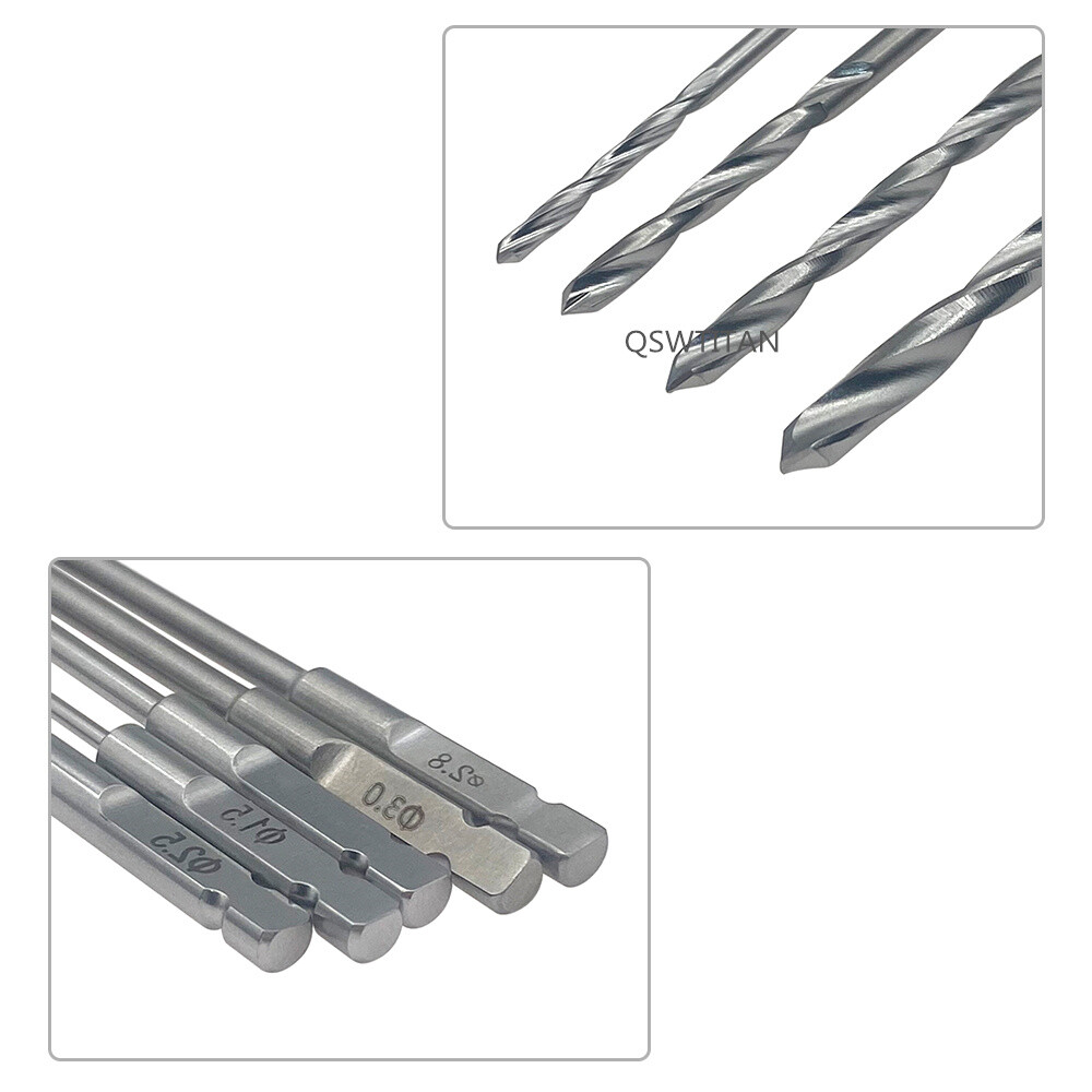 Bone Drill AO Quick Change Drilling bits Stainless Steel Orthopedic Instrument