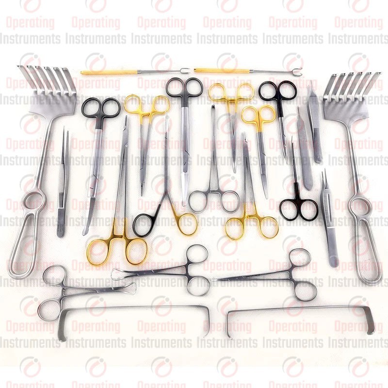 Abdominoplasty Tummy Tuck Surgery Set Plastic Surgery Instruments