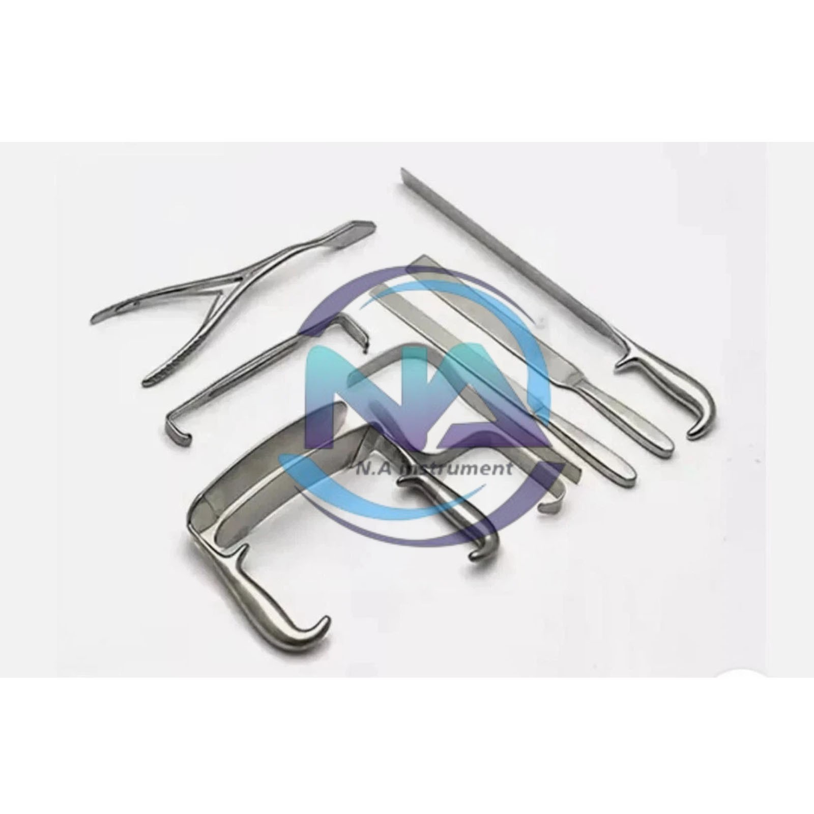 Gluteos instruments Set of 9 Pcs Plastic Surgery ENT Surgical instruments