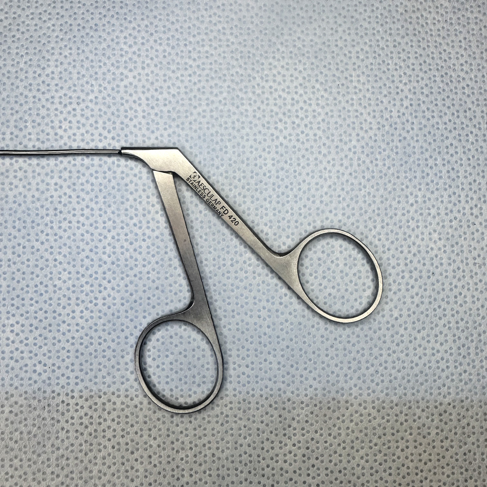 Aesculap FD420R Semi Rigid Dissecting Scissors Straight Sharp Neurology
