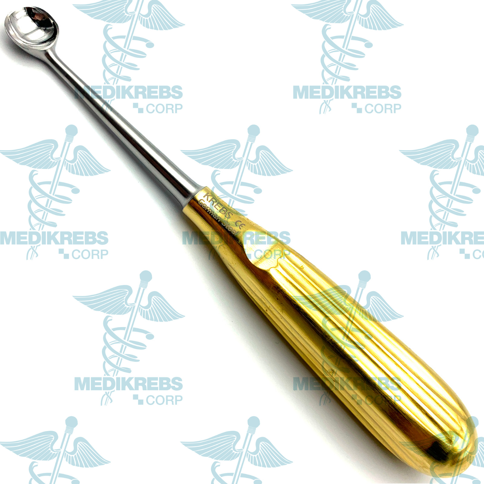 Spratt Brun Bone Curette Bundle Straight 17 cm – Fig. 1-6 (Set of 6) German Stee