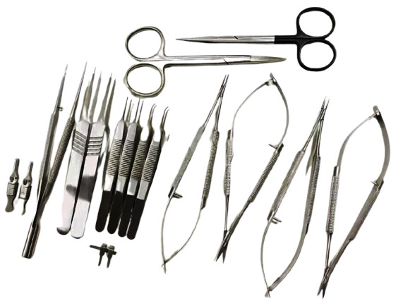 Hand Surgery Basic 17 PCS Micro Surgical Instruments Set