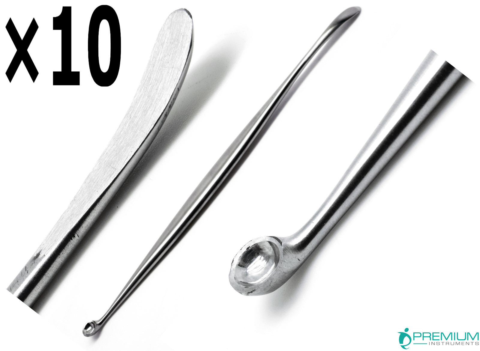 10 Pcs Surgical Penfield Dissectors # 1 Neuros 18cm Spine Premium Instruments
