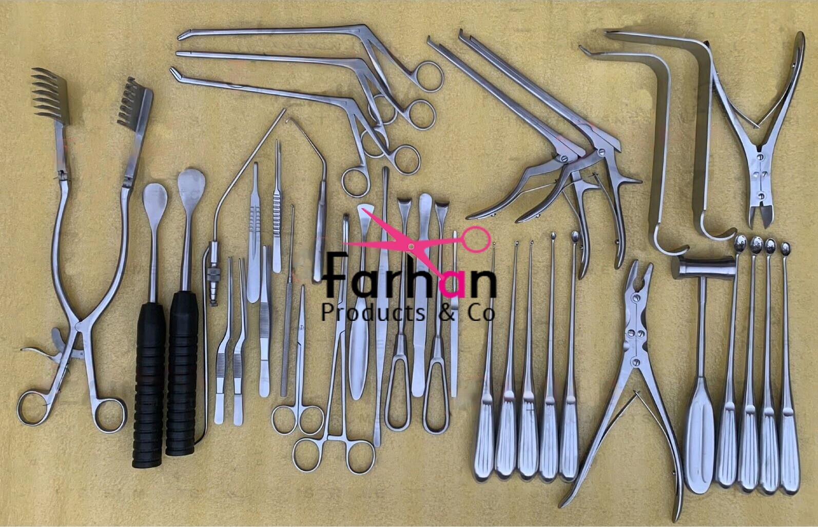 Laminectomy complete Instruments Full set of 39 PCs Spine Orthopedic instruments