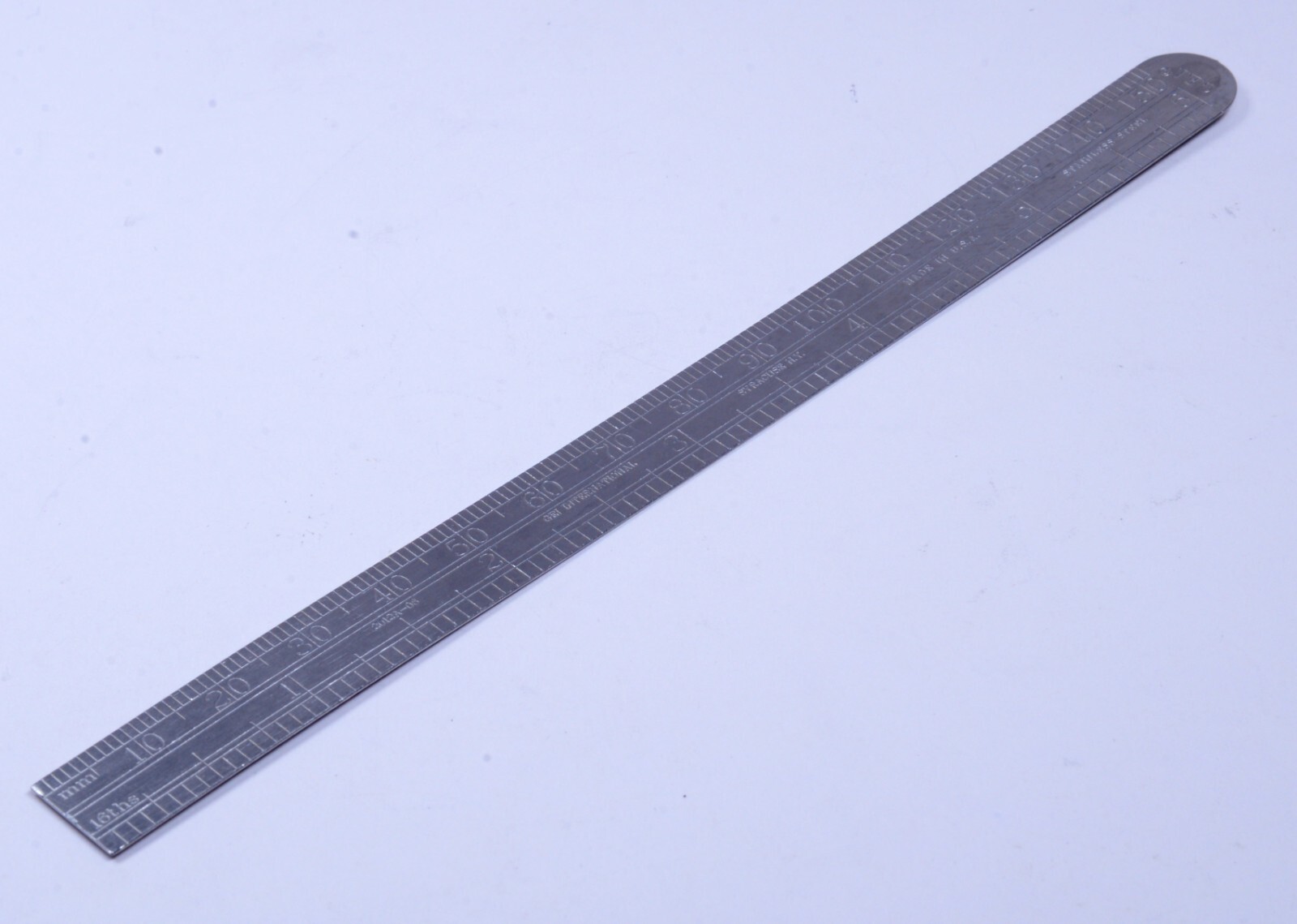 GEI #2012A-06 Pocket Ruler 6″ Inch Metric Stainless Steel