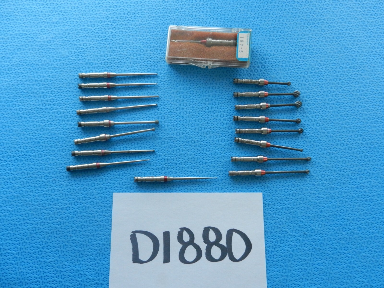 D1880 Hall Surgical Burrs Lot Of 18