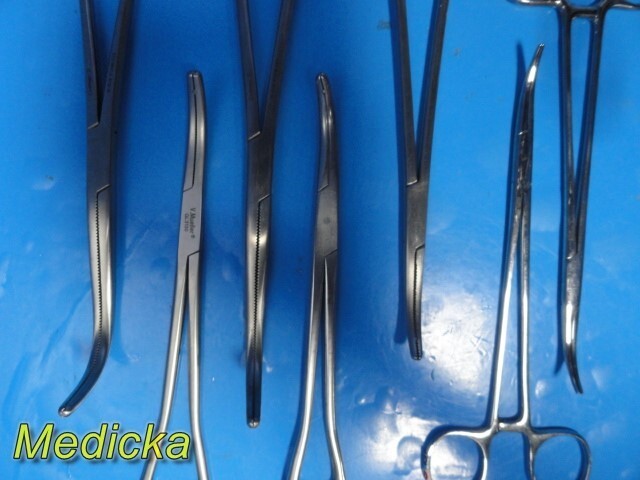 7X Codman V. Mueller Mayo-Gyon Kidney Hysterotomy & Hemostatic Forceps ~ 35647