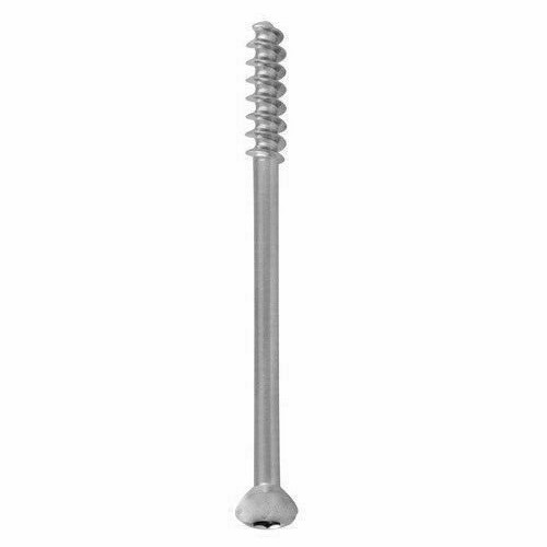 Cancellous Screw 4.0mm Dia. Short Thread S.S. Orthopedic Instrument Pack Of 25