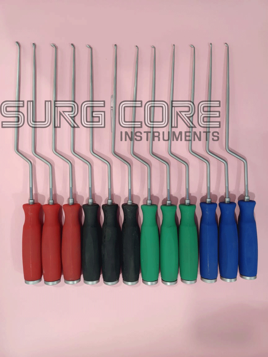 MIS Lumbar Spine Surgery Curettes Set of 12 Instruments Spinal Instruments Set