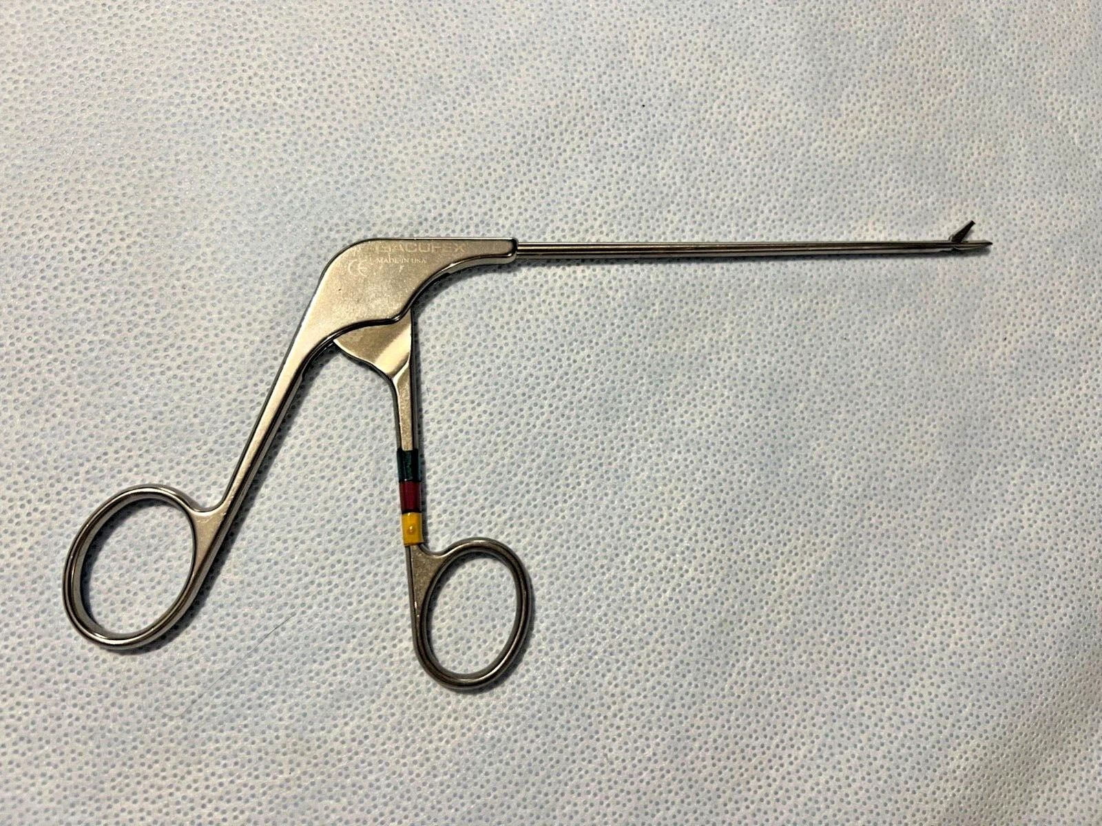Acufex 012029 Arthroscopic 1mm Straight Basket Punch Forcep