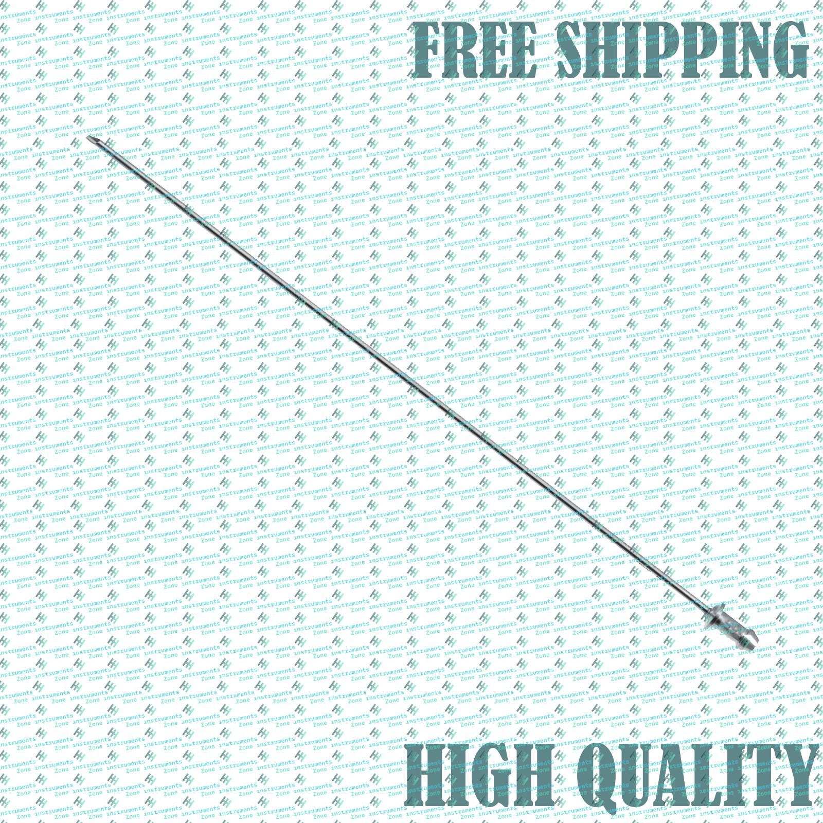 3 Kleinsasser Laryngeal Elevator with Suction Channel – ENT Surgical Instrument