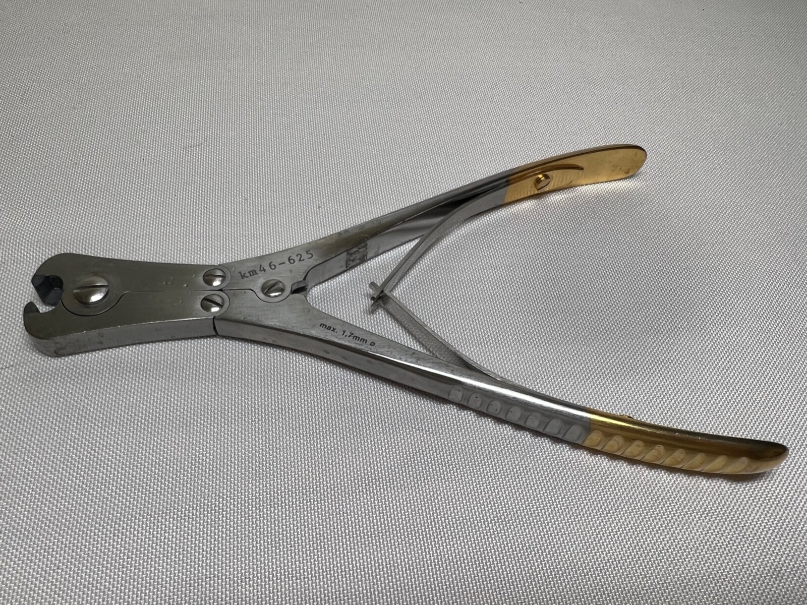 K. Medical KM46-625 Front & Side Cutting Pliers Orthopedics