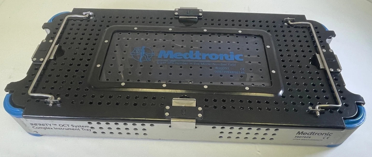 3607026 Medtronic Infinity OCT Complex Instrument Tray Neuro Spine Orthopedics