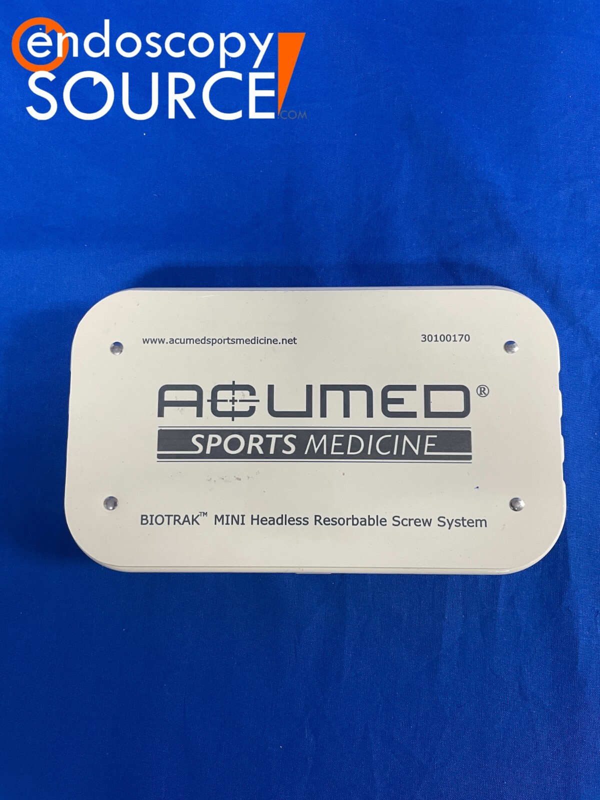 Acumed 30100170 BIOTRAK MINI Headless Resorbable Screw System