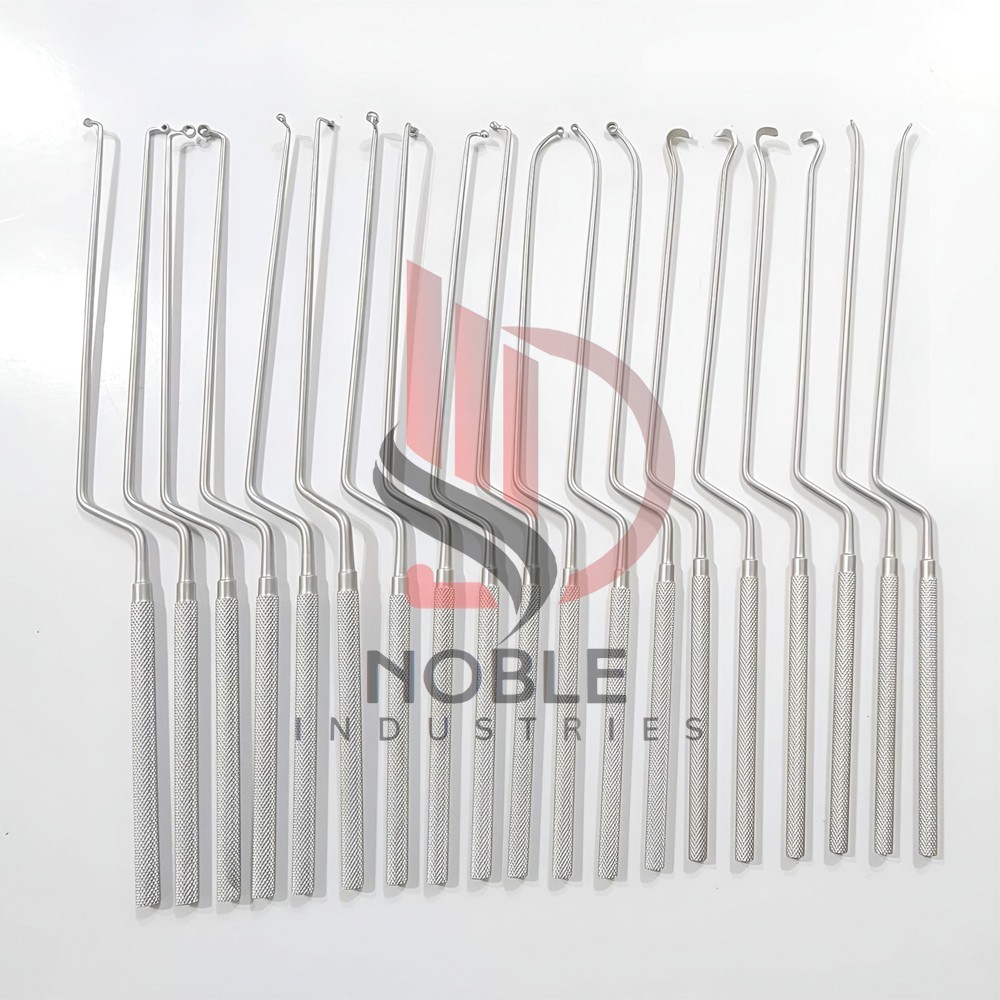 Hardy Pituitary Neuro Curettes Set Of 20 pcs Surgical Instruments Transsphenoida