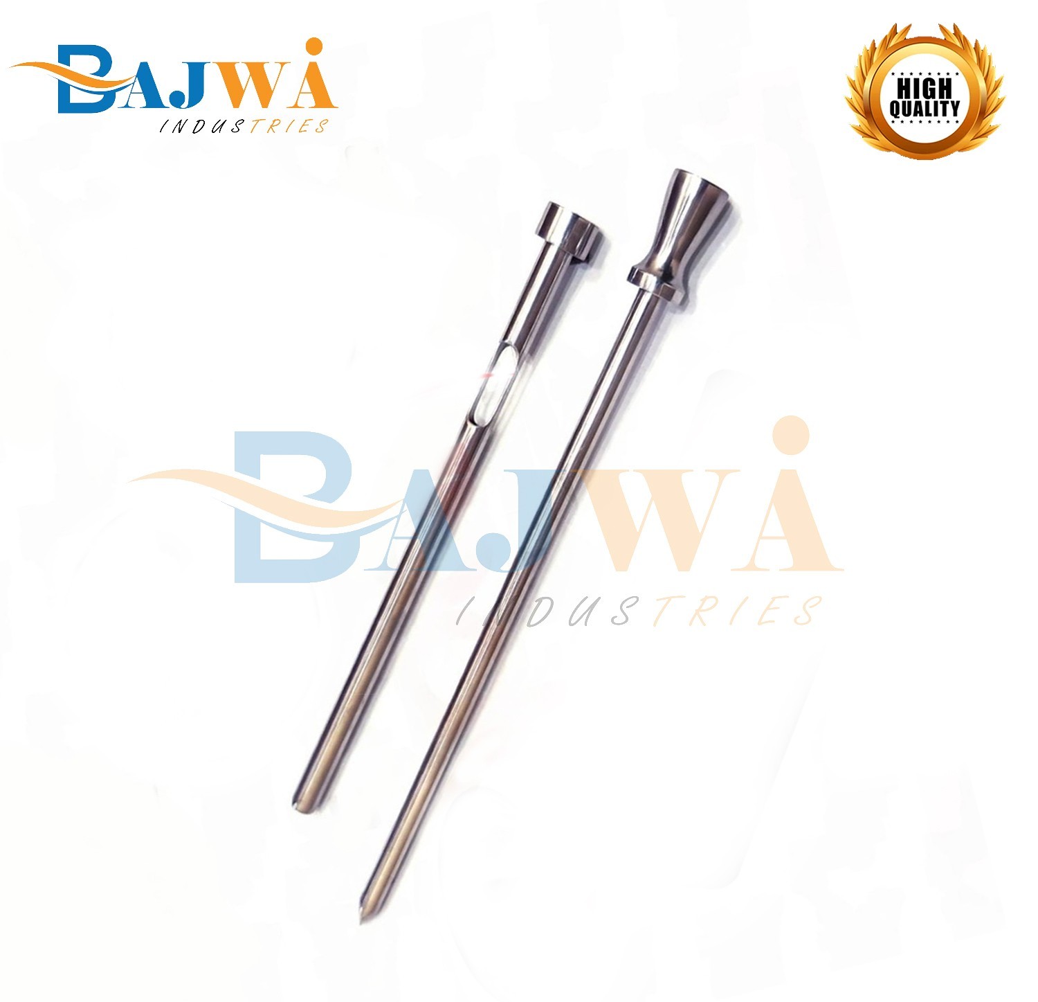 Suprapubic trocar for cystostomy 2 Sets Stainless Steel Surgical Instrument 4pcs