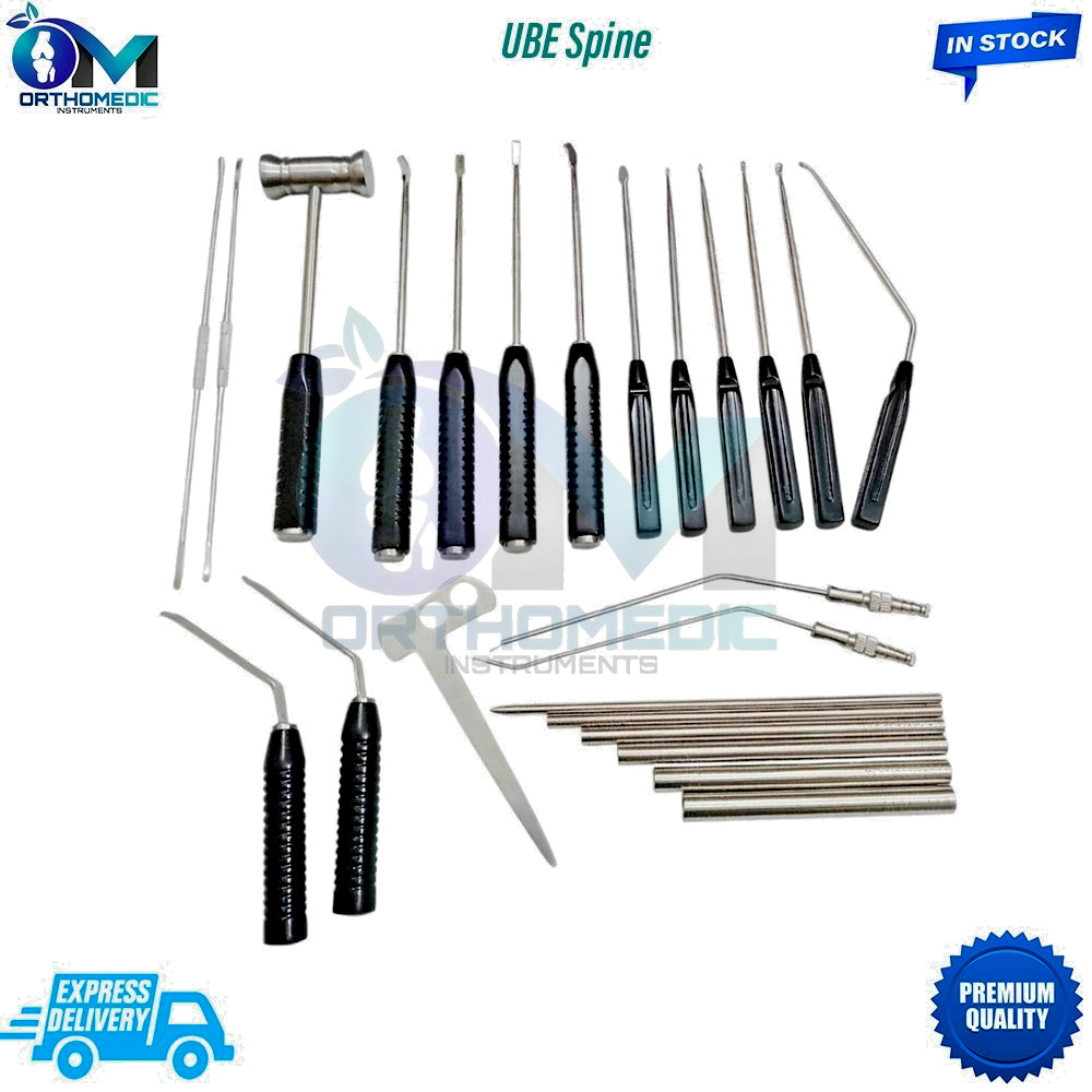 UBE Spine Surgery Instrument Set – Endoscopic Ortho Tools Biportal Kit