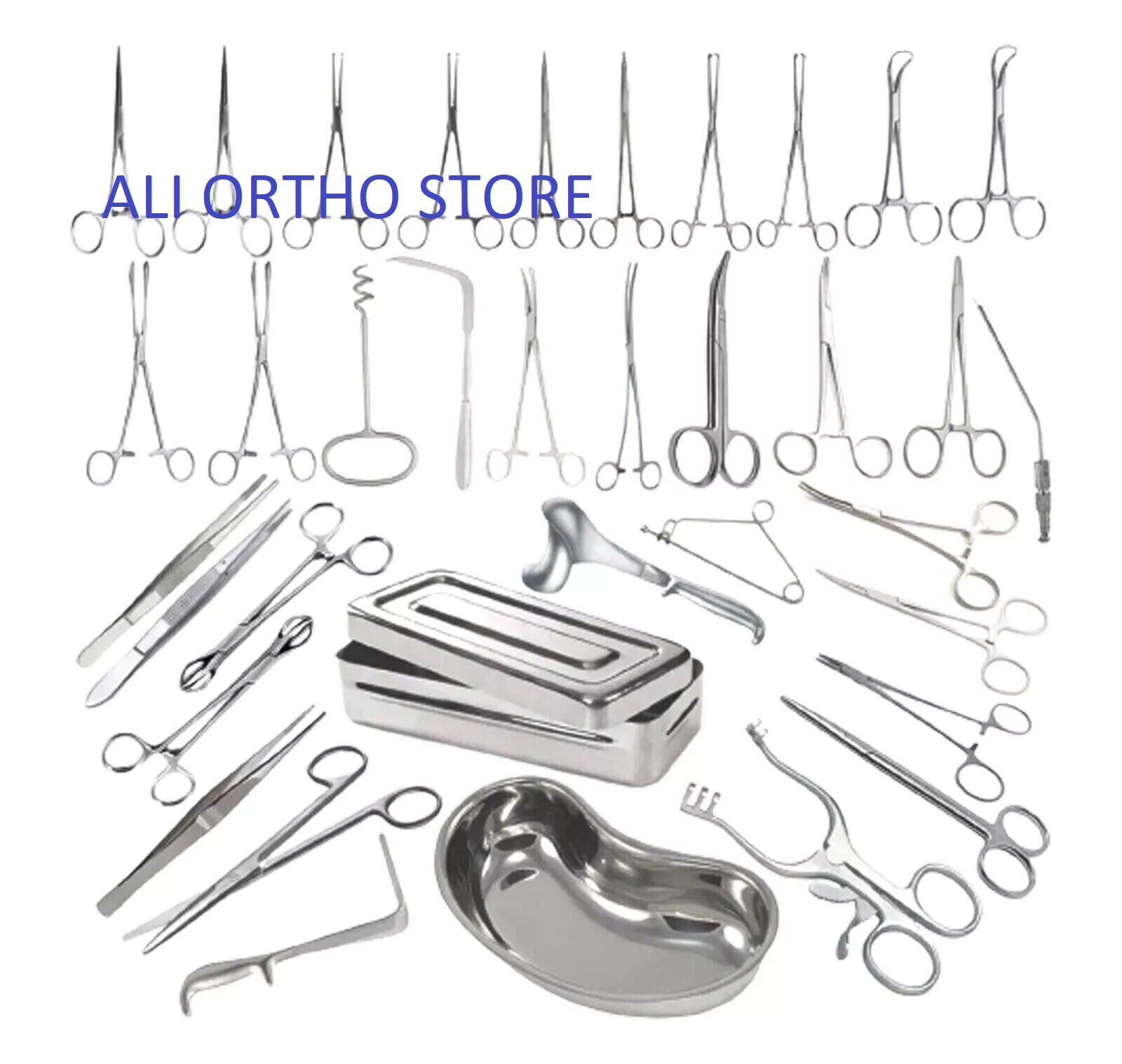 Hysterectomy Abdominal Surgery Set Vaginal Hysterectomy instruments Set 0f 62 pc
