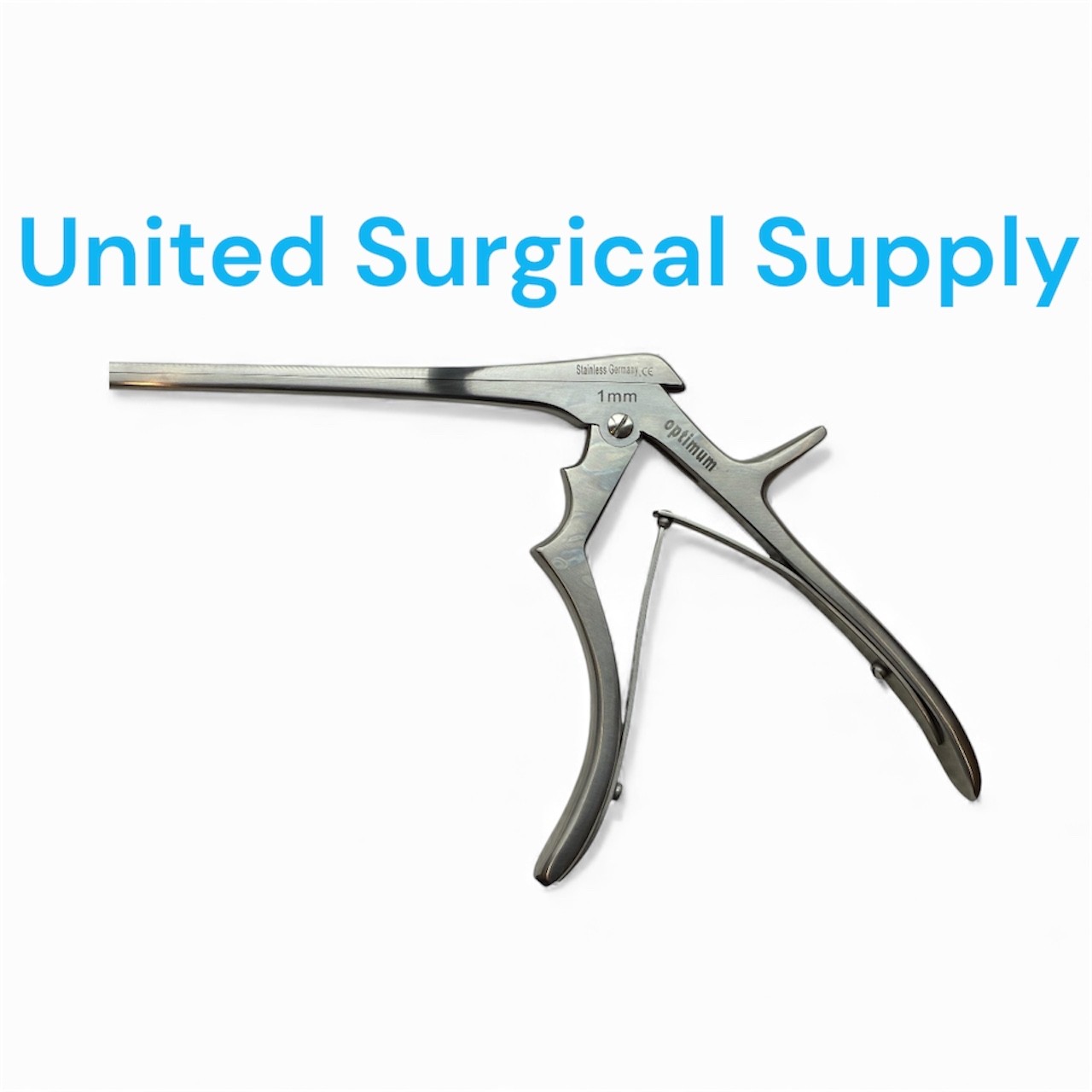 Kerrison Rongeur 1mm Surgical Instrument Stainless Steel German Optimum